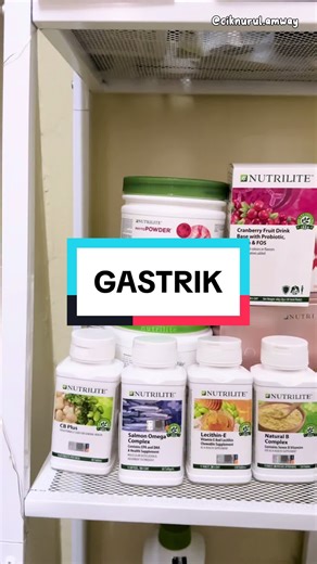 Supplement Nutrilite Amway untuk Rawat Gastrik
