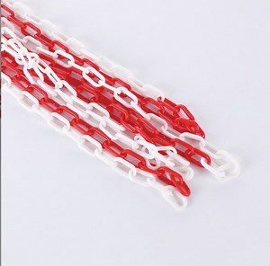 [Hot Item] PE Traffic Safety Warning Signal Barricade Plastic Link Chain