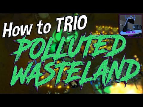 How to TRIO Polluted Wasteland (FULL STRAT) - Tower Defense Simulator - ROBLOX