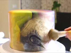 7.7M views · 18K reactions | Dragon Marbled Fondant Tutorial! By: Rosie's Dessert Spot | MetDaan | Facebook