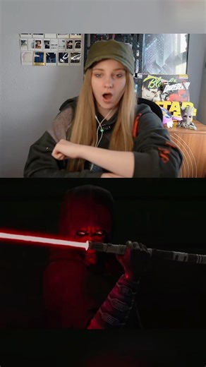 DARTH MAUL HALLWAY SCENE REACTION.