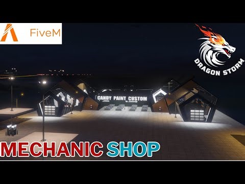 Fivem Mechanic Shop / Fivem Candy Paint Custom