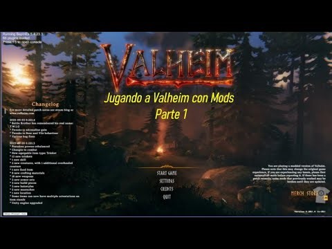 Jugando a Valheim con Mods. Parte 1 La aventura en Meadows..