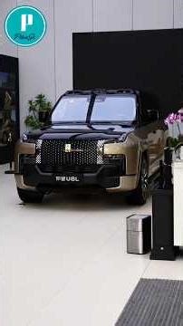 BYD's YangWang U8L: The luxury SUV that FLOATS and has 1196 HP, with a range of 1200 km.