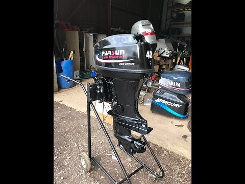 40hp parsun 2 stroke outboard review and tank test