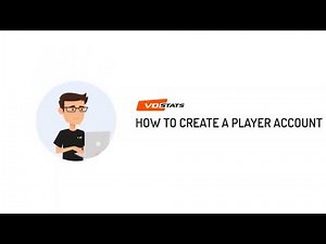 How to create a player account