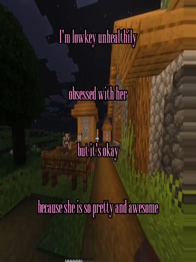 She’s the only distraction I actually want. 🙊 #fyp #xerostaysreal #Minecraft #real #relatable