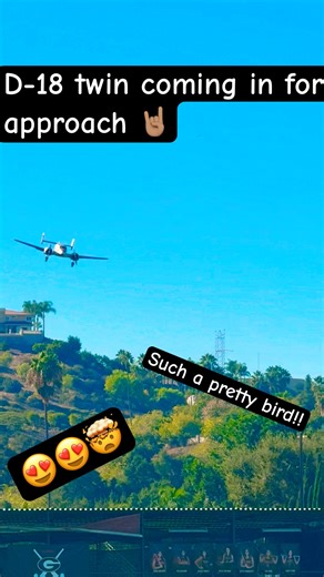 E flite D-18 coming in 🤘🏽 #eflite #horizonhobby #rcplane #rcairplane #aviation #d-18 #