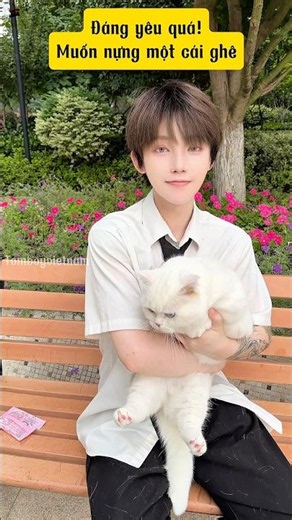 So handsome and easy to trick… #TamTam #SanSanClassmate #tomboyvietnam #cvls