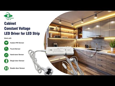 Revolutionize Your Cabinet Lighting | 5-in-1 Smart Sensor LED Power Supply