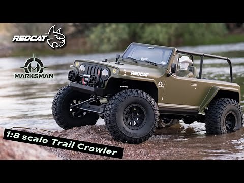 Redcat TC8-Marksman - 1:8 Scale Trail Crawler in Action!