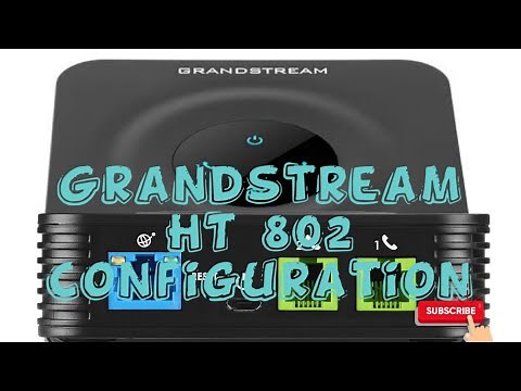 How Analog Phone Connect to VOIP Network || Grandstream HT802 Configuration in Hindi