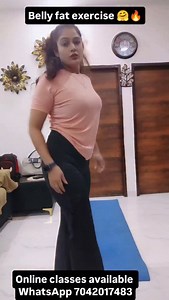 Belly fat exercise 🤗 | Livefit WithDeepa