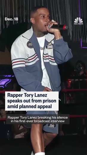 59K views · 654 reactions | Rapper Tory Lanez is seeking release from prison, as his attorney alleges that records from Megan Thee Stallion's civil defamation suit suggest evidence may not have been turned over during his 2022 shooting trial. NBC News’ Chloe Melas spoke with Lanez about the case as his lawyers argue for his release. | NBC News | Facebook