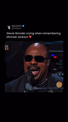 ROLLOUTS on Instagram: "Stevie Wonder became visibly emotional while performing a tribute to his close friend Michael Jackson, struggling to hold back tears as the memories surfaced. The moment took place in 2009 during the Rock and Roll Hall of Fame 25th Anniversary Concerts, where Wonder sat at the piano alongside John Legend. As they performed “The Way You Make Me Feel,” the weight of Jackson’s recent passing was impossible to ignore. Held at Madison Square Garden in October 2009, the tribute