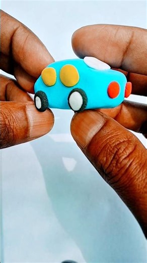Mini Clay Car Making | Step-by-Step Clay Ideas