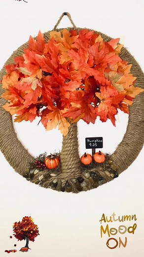 Fall Tree of Life Wreath. #craft #crafts #crafty #craftymoms #craftymom #fyp #dollartree #diy #wreath #wreathmaking #wreaths #wreathsfordoor #wreathsoftiktok #dollartreediy #dollartreecrafts #farmhouse #farmhousedecor #dollartreehacks #crafting #craftlovers #crafttok #craftorsoftiktok #dollarama #tree #treeoflife #treeofhope #treeofheaven #treeoflifewreath #crafter