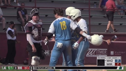 1.8K views · 31 reactions | THAT WAS CRUSHED ‼️ Noah Sheffield demolishes the ball to tie things up on a two-run homer against the Rapids.  | Madison Mallards | Facebook