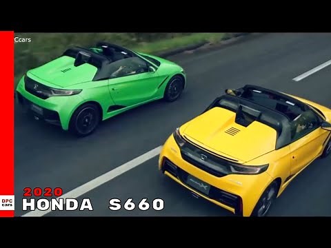 2020 Honda S660 & S660 Modulo X
