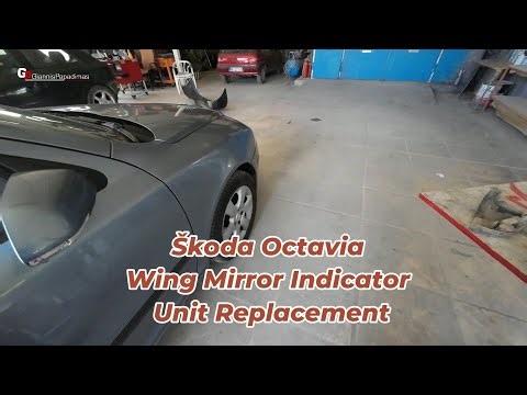 Škoda Octavia 2004-2013 Wing Mirror Indicator Unit Replacement