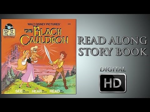 The Black Cauldron - Read Along Story book - Digital HD - Grant Bardsley - Freddie Jones - Disney