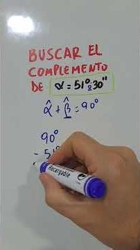 Finding the Complementary Angle
