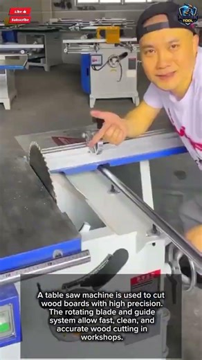 Wood Cutting Tool Table Saw Machine for Precision Woodworking#tool