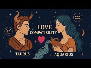 Taurus Man & Aquarius Woman Love Compatibility – Passion, Challenges, and Destiny