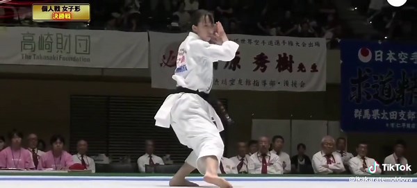 Women's Kata Champion at JKA All Japan 2025 Event