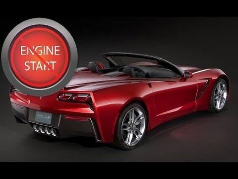 Open and Start Chevrolet Corvette with a dead key fob battery: 2017 Update.