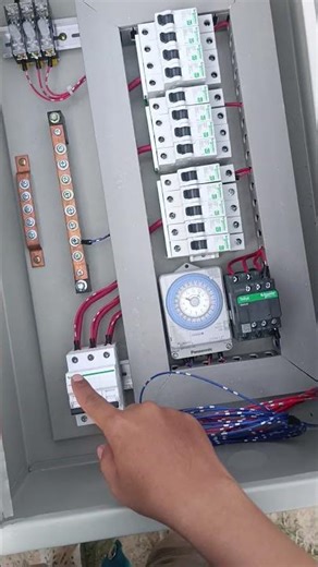 Automatic light control panel