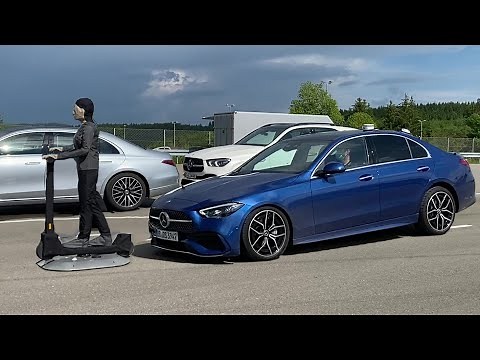 NEW 2022 C-Class CRASH SAFETY Features & Assistance Systems! W206 Intelligent Drive Trailer Assist