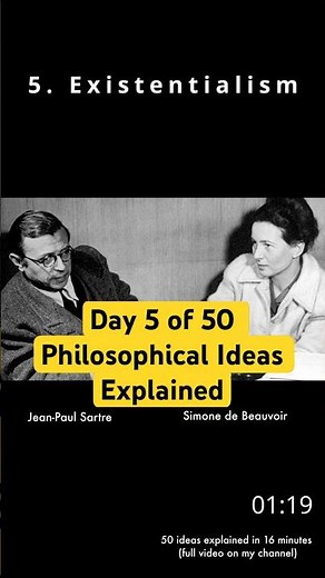 20 Seconds Philosophy: Existentialism