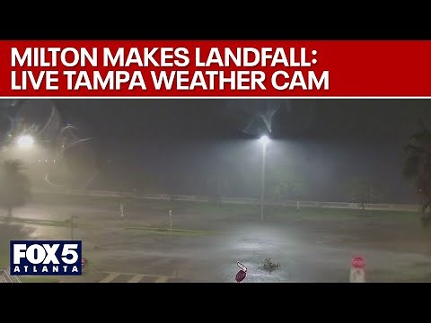 WATCH LIVE: Hurricane Milton Tampa weather cam | FOX 5 News