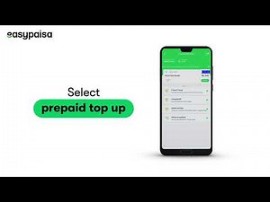 How to do Prepaid Top-up with Easypaisa App!