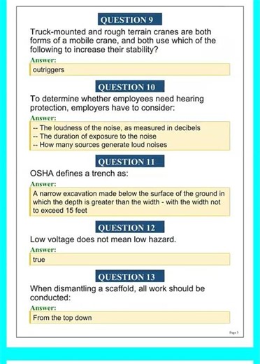 OSHA 10 Test Answers 2026 | Latest Practice Questions & Answers (Reddit Review)