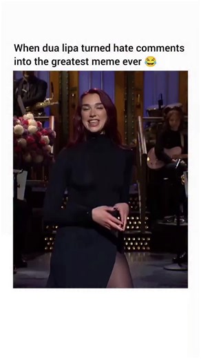 songsthathitdifferent on Instagram: "During her first-ever appearance as a host on Saturday Night Live, Dua Lipa delivered a standout monologue that instantly became a pop culture moment, confidently celebrating her album Radical Optimism while engaging with the audience in a playful Q&A and introducing her new choreographer, all while cleverly flipping online hate comments into sharp, self-aware humor that drew big laughs and applause, showing how she embraced criticism, laughed at herself, and