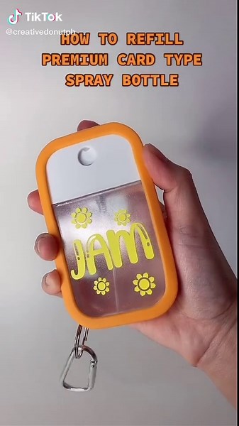 How to Refill Premium Card Type Spray Bottle