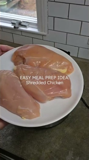 Instant Pot Shredded Chicken #recipe
