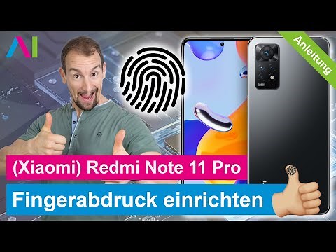 Xiaomi Redmi Note 11 Pro - Fingerabdruck einrichten • 📱 • 👆🏼 • 🔐 • Anleitung | Tutorial