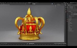 How to Make a Crown in Blender 2.91