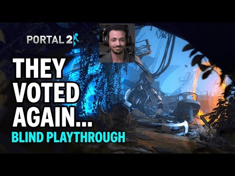 My Members CHOSE This Too... | Portal 2 Blind Playthrough (Portrait)