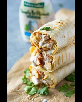 Chicken Crispy wrap | Easy and quick recipe