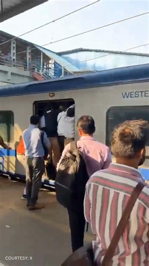 37K views · 317 reactions | Mumbai's lifeline, the local train...