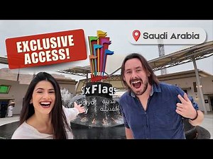 We got EARLY ACCESS to the new Six Flags Qiddiya!