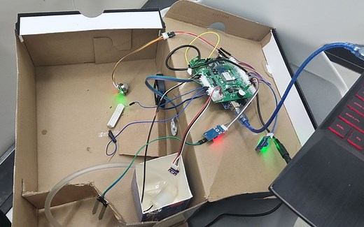 基于Arduino Uno R3的智慧小屋物联网系统