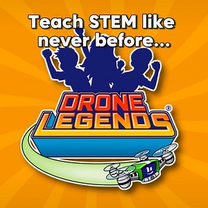 ✈️ A full drone program with everything you need to bring out the best in your students and inspire them. Make teaching STEM fun with an all-in-one curriculum package that harnesses the magic of drones! 💪 Empower tomorrow's legends... today! Learn more: https://dronelegends.com/stem-education-with-drones-fb/ | Drone Legends