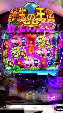 【PA野生の王国GO 99ver.】動物大移動リーチ〜復活10R大当たり。