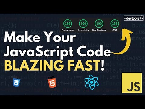 How to Improve Performance of Your JavaScript Code? | Part 1 | Devtools Tech