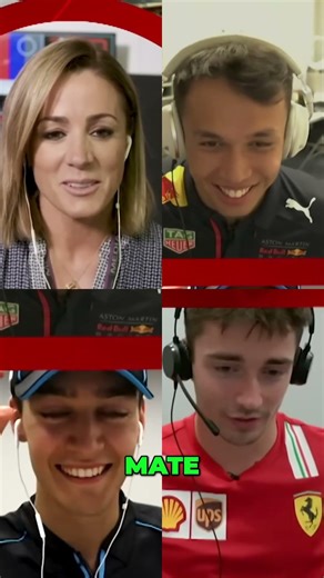 F1 Drivers Dancing? Watch Their Wildest Interview Moments! #shorts